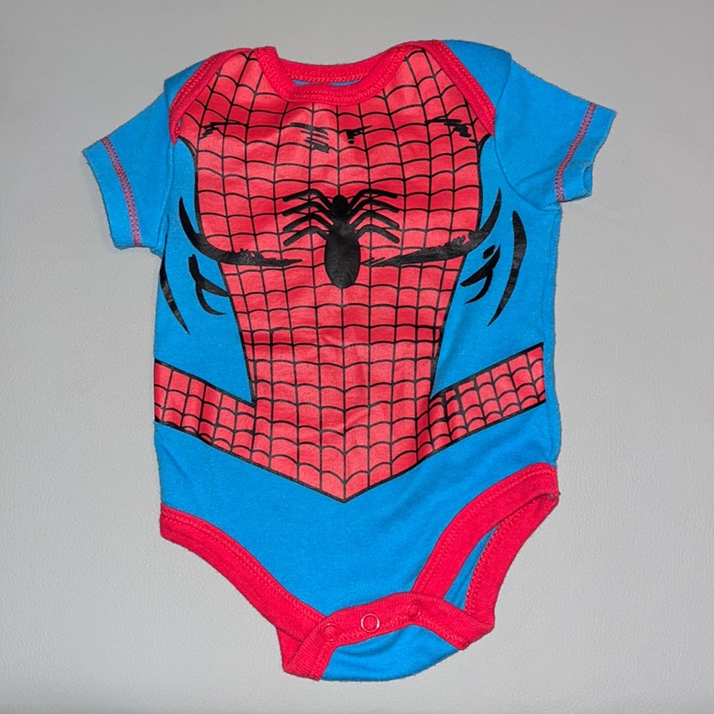 Marvel Spiderman onesie for New Born.
